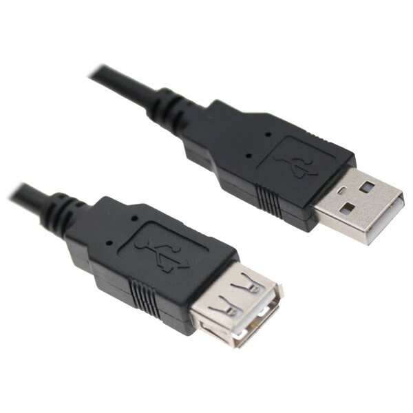 Axiom Axiom Usb 2.0 Type-A To Usb Type-A Extension Cable M/F 15Ft USB2AAMF15-AX - main